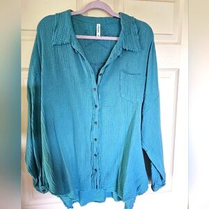 Zenana button down shirt